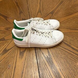 adidas White and Green Men's Shoes